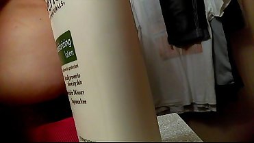 Hidden camera on my 45 year old mom Eva Maria naked in bathroom