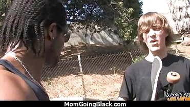 Beautiful mom with puffy pussy fuck a black dick 10