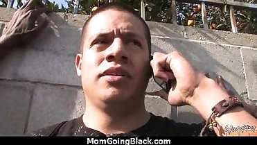 Horny mom loves black monster cock 6