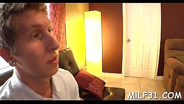 Gratifying a lusty penis