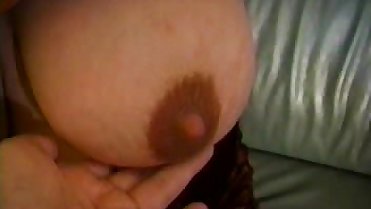 Mom's huge lactating boobs need relief 1