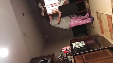 BBW stepmoms big braless hangers