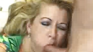 Angry MILF to take it on the face