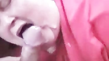 fat mature getting her face creamed